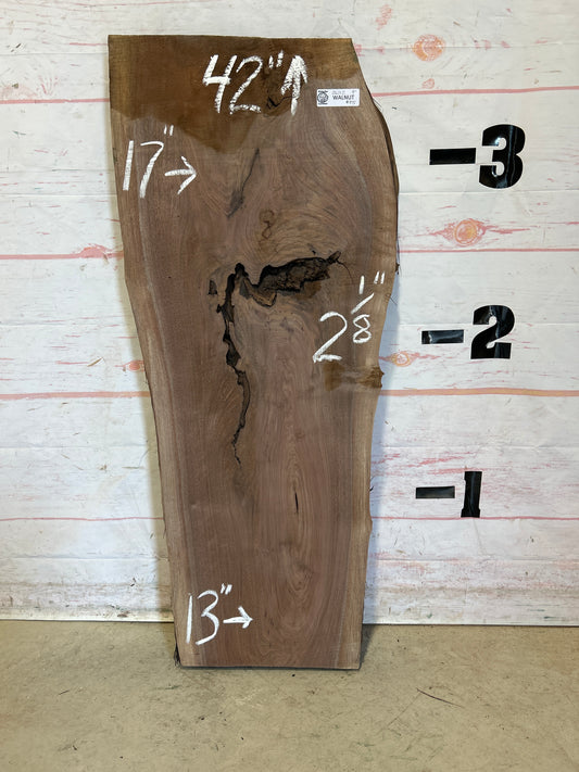 Live Edge Walnut Sku#26212A-9