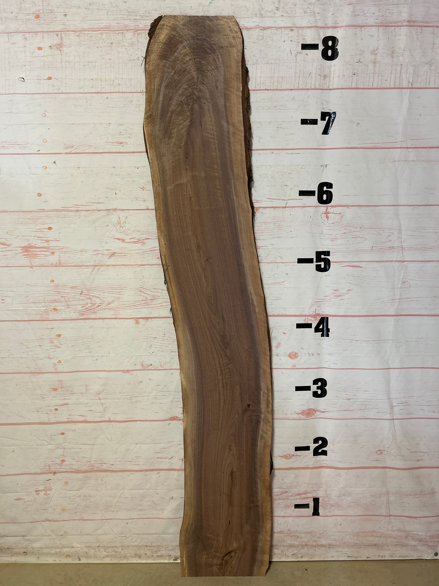 Live Edge Curly Walnut Sku#24235-15