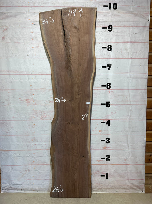 Live Edge Walnut Sku#26509K-54