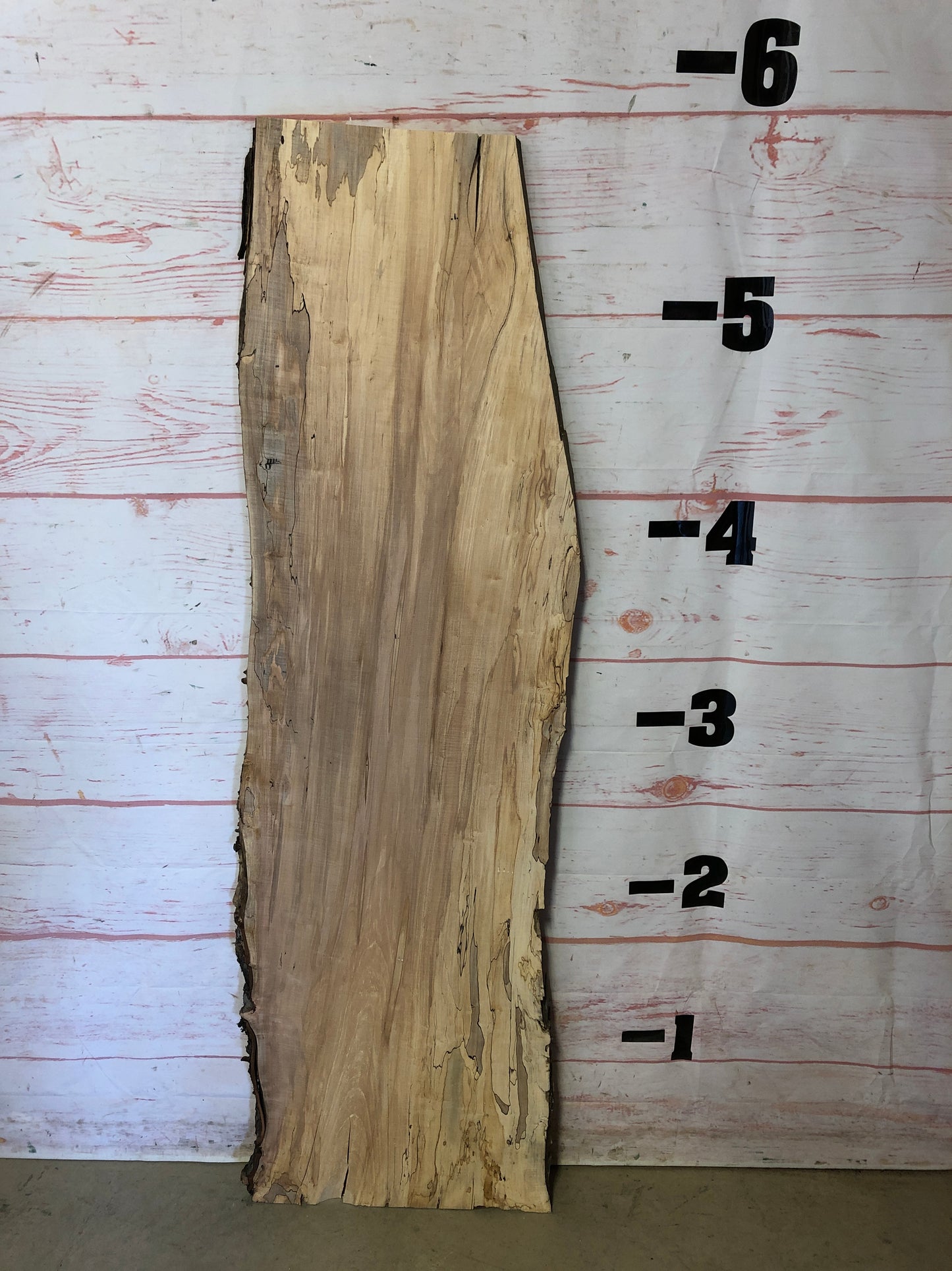 Live Edge Spalted Maple Sku#22673E-15