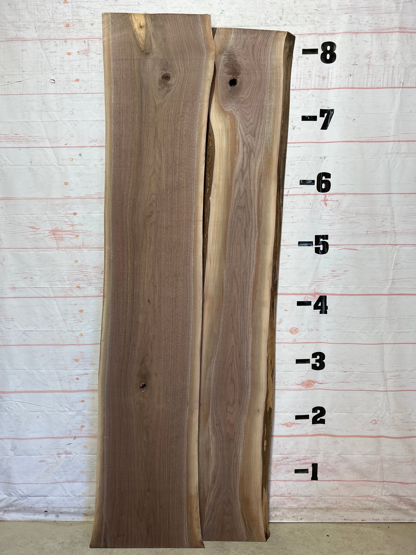Live Edge Walnut Set Sku#26179K-50