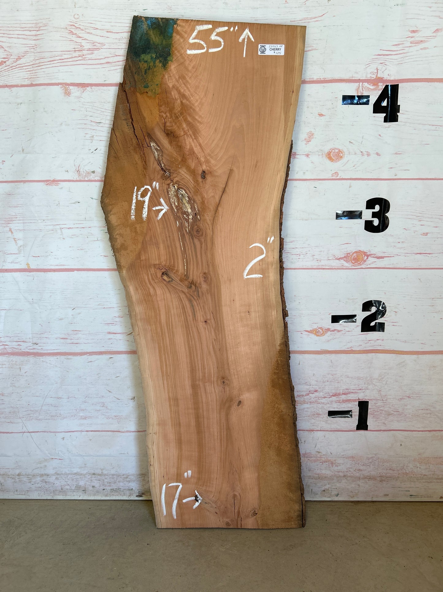 Live Edge Cherry Sku#23987H-14