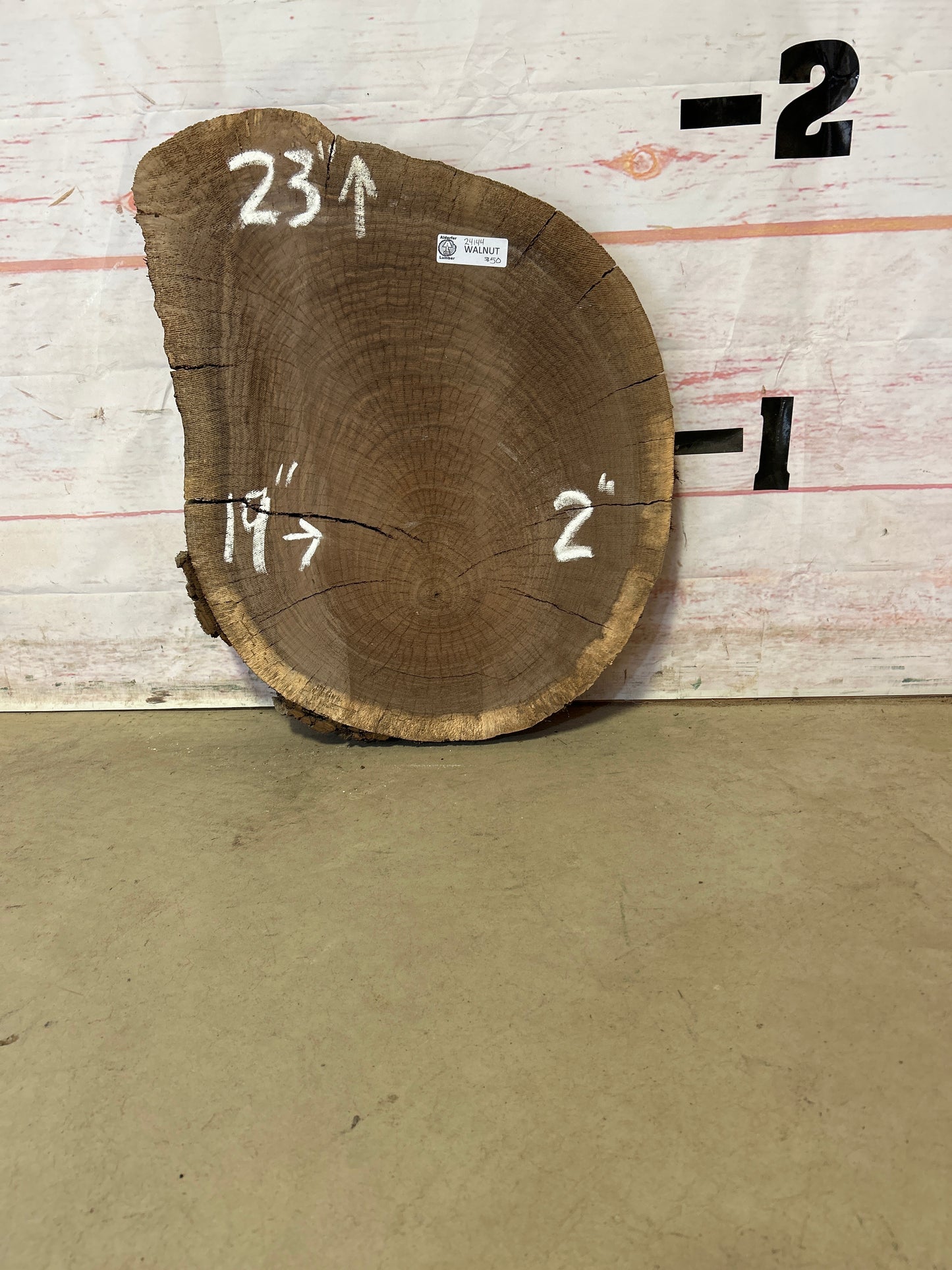 LiveEdge Walnut Cookie Sku#24144M