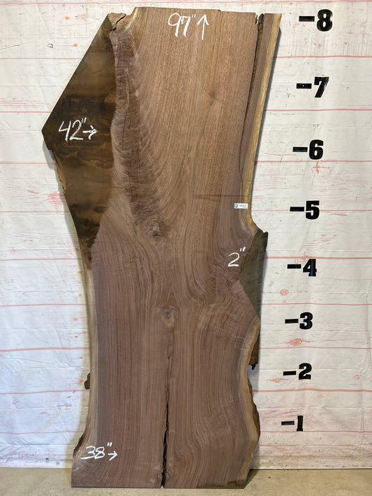 Live Edge Walnut Sku#26070K-54