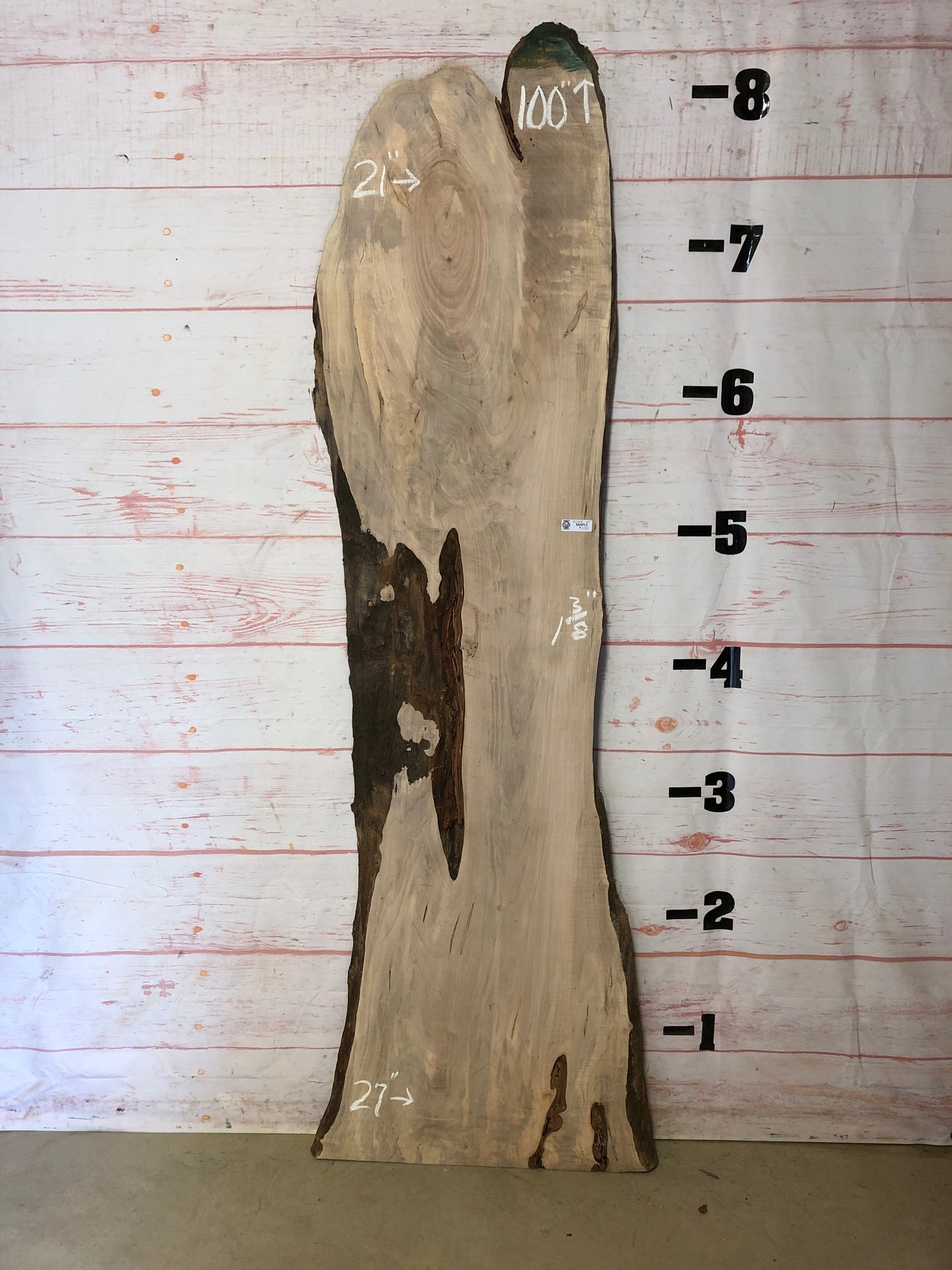 Live Edge Maple Sku# 22224-25