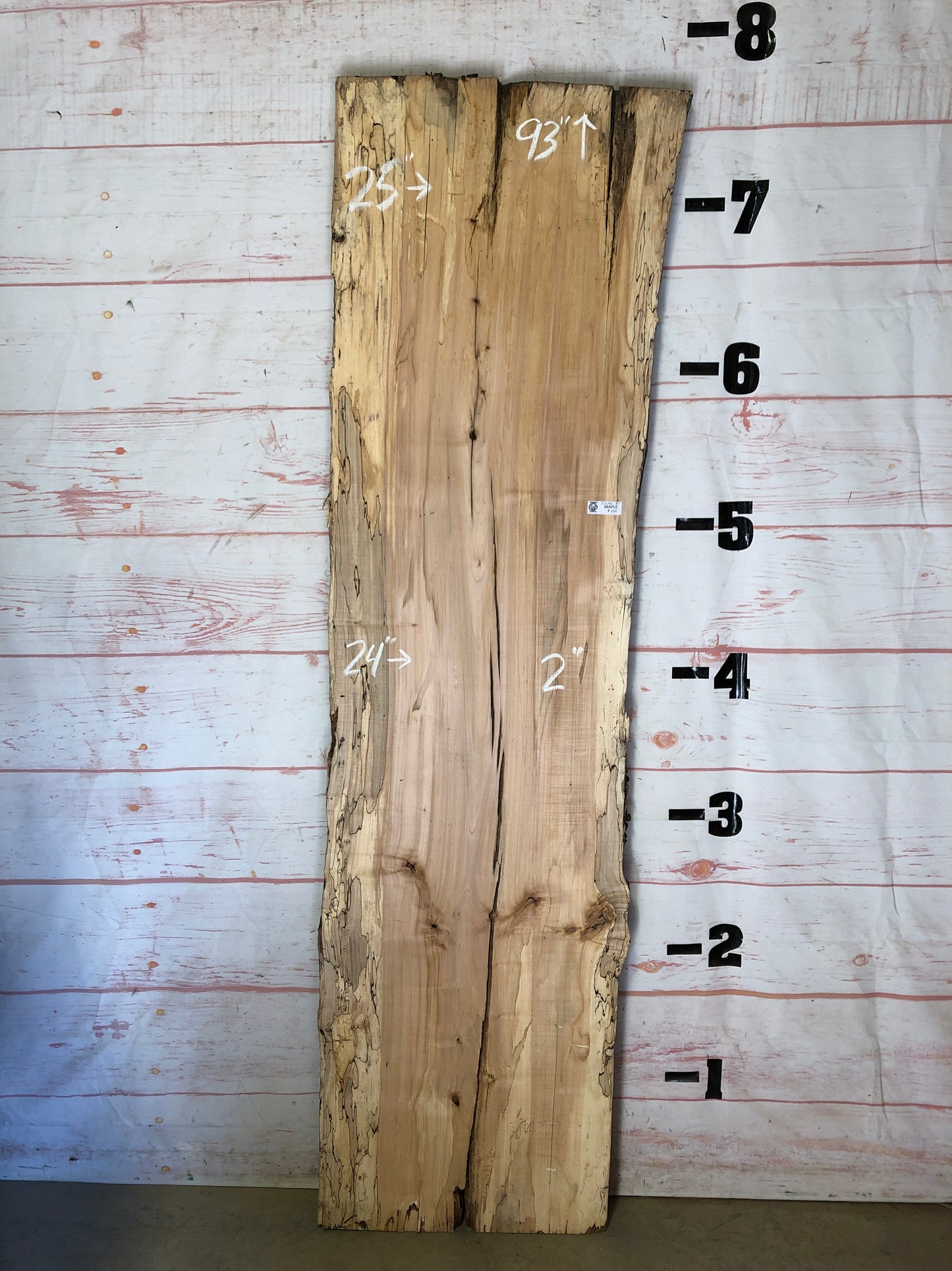 Live Edge Spalted Maple Sku# 21646-30