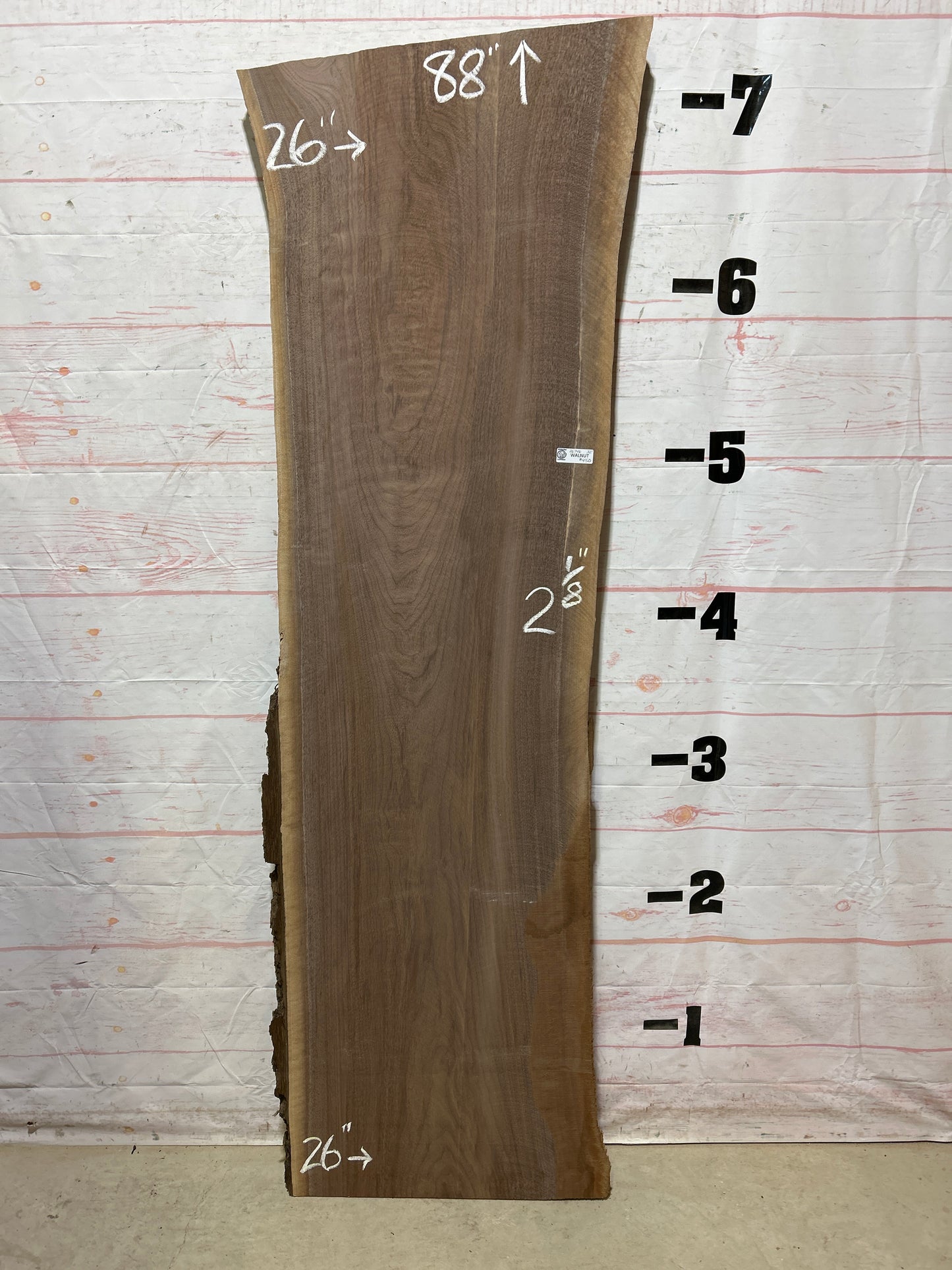 Live Edge Walnut Sku#26746J-32