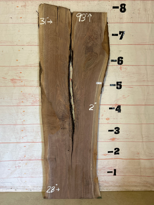 Live Edge Walnut Sku#25167J-39