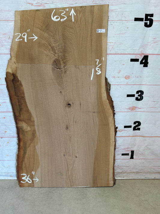 Live Edge White Oak Sku#26500-29