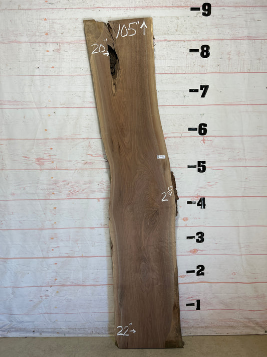 Live Edge Walnut Sku#26198K-34