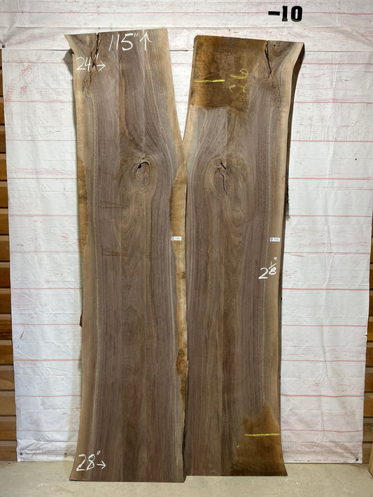 Live Edge Walnut Set Sku#26724K-84