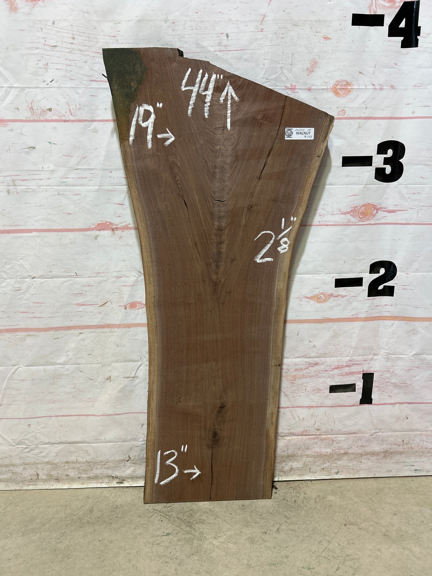 Live Edge Walnut Sku#26222A-10
