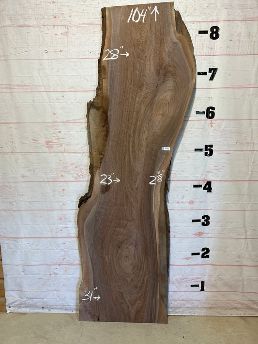 Live Edge Walnut Sku#26075J-39