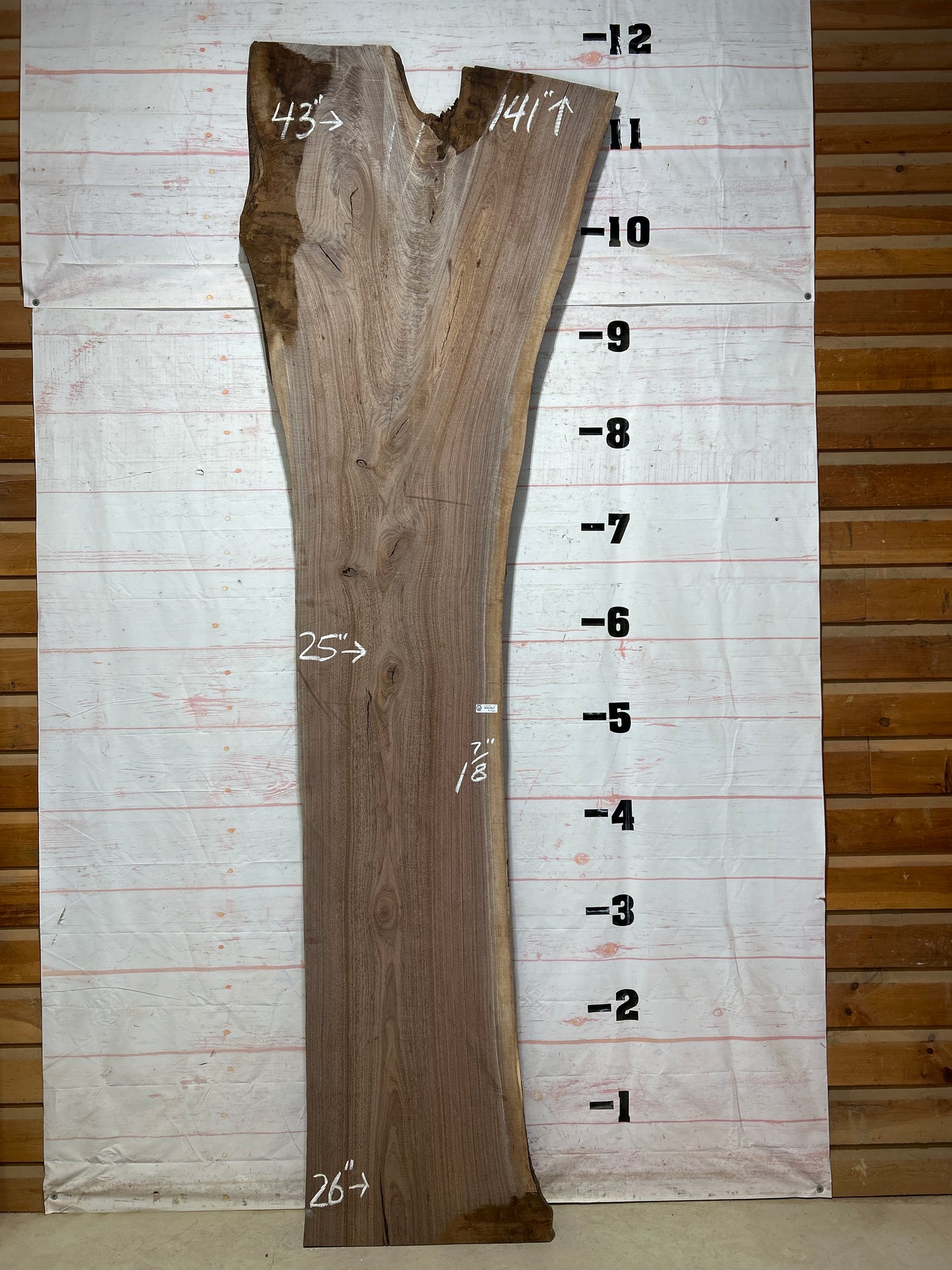 Live Edge Walnut Sku#27226-67