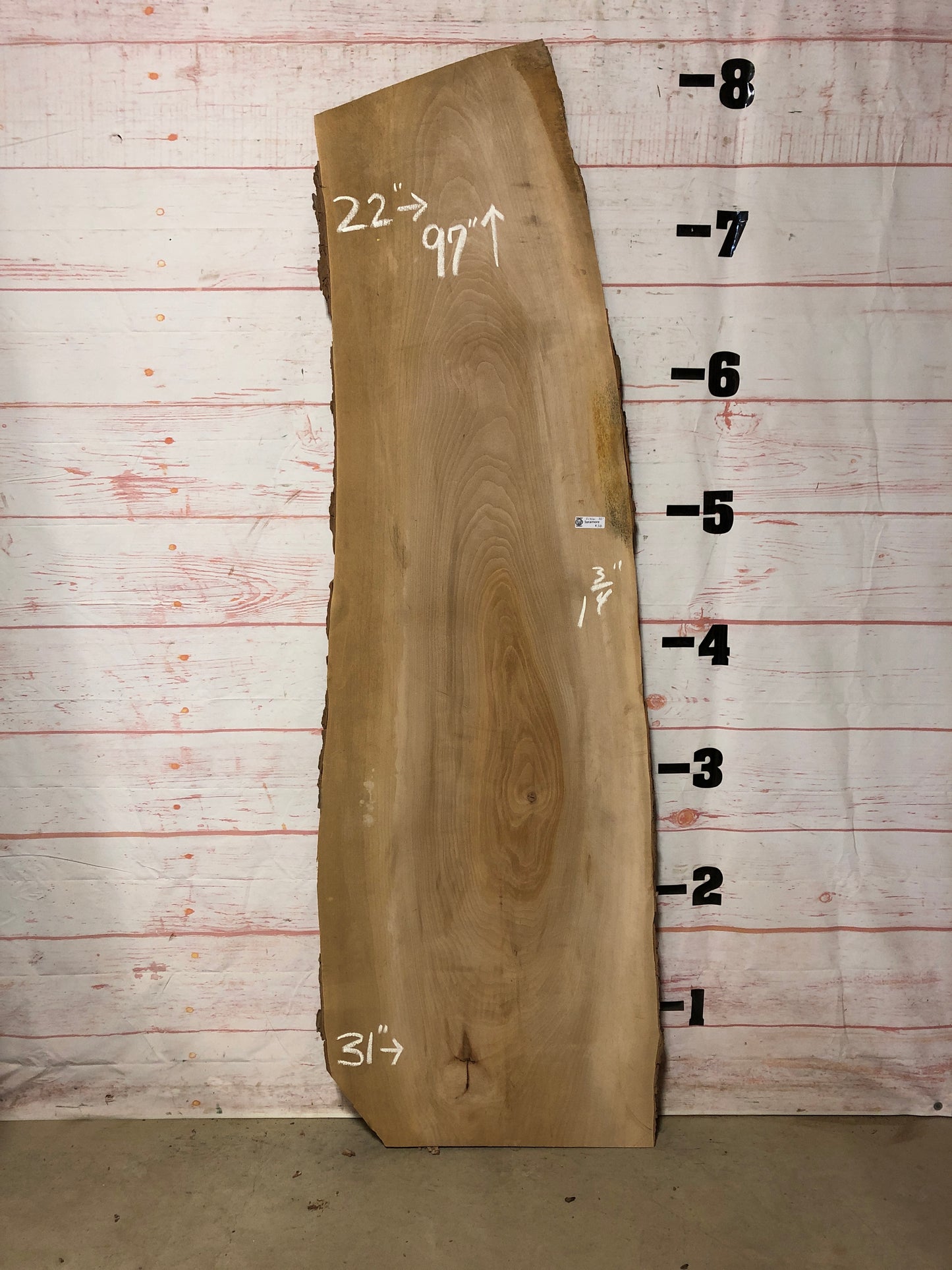 Live Edge Sycamore Sku# 21326-32