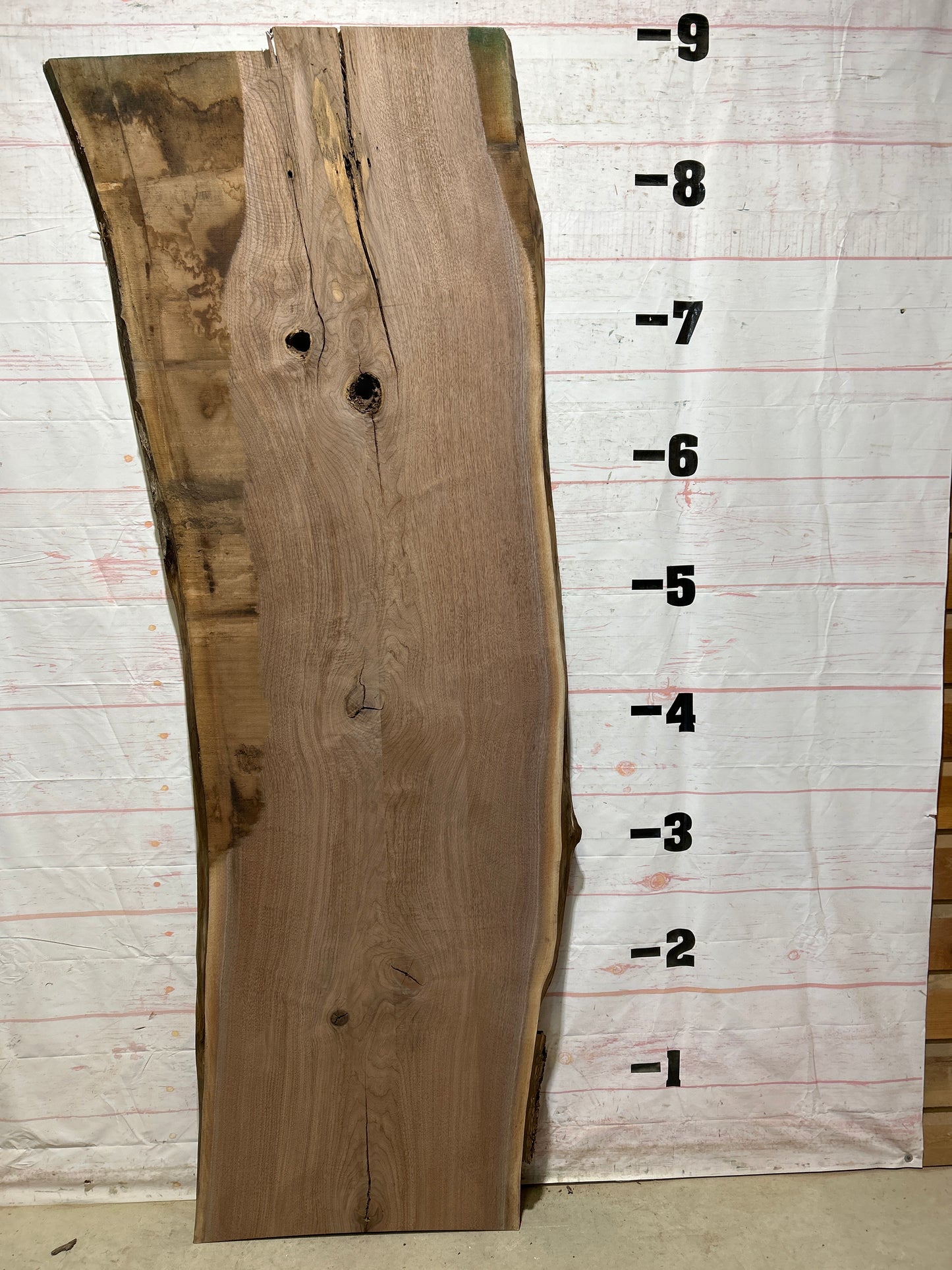 Live Edge Walnut Sku#27125-59