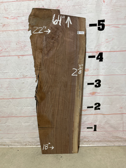 Live Edge Walnut Sku#26868A-22