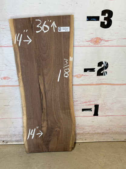 Live Edge Walnut Sku#26696M-5