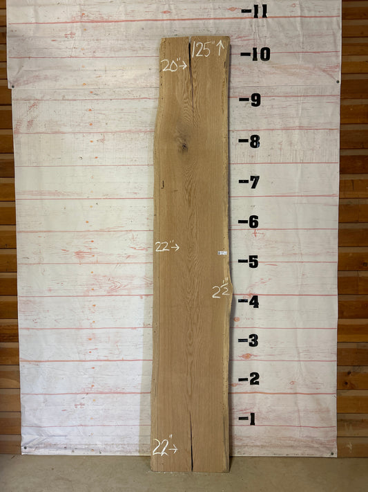 Live Edge White Oak Sku#24838-46