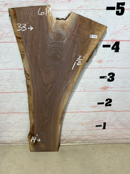 Live Edge Walnut Sku#25683M-15