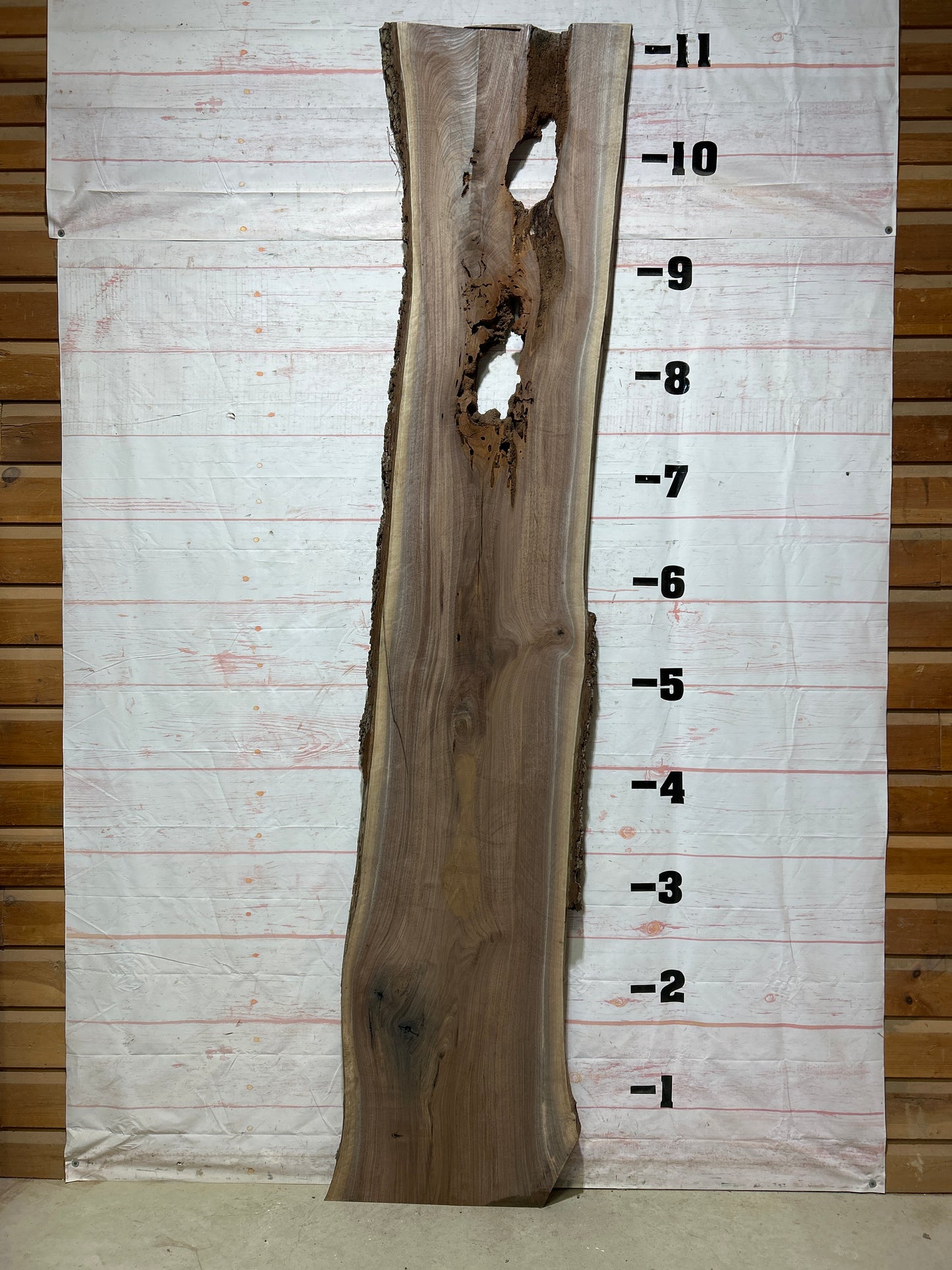 Live Edge Walnut Sku#25305-49