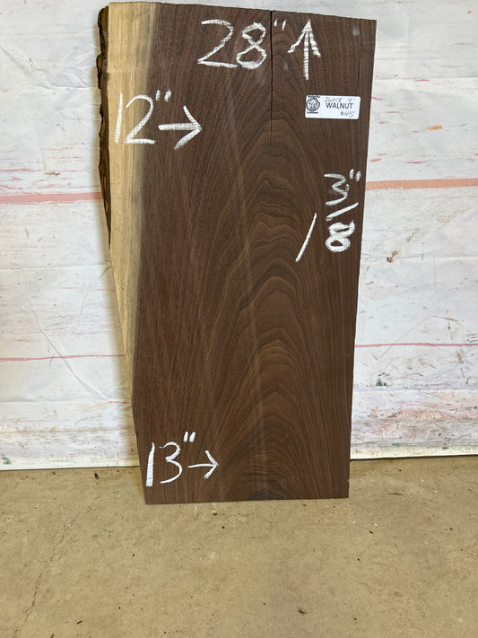 Live Edge Walnut Sku#26018M-4