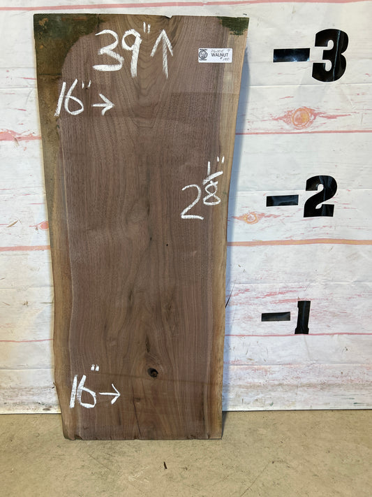 Live Edge Walnut Sku#26205M-9
