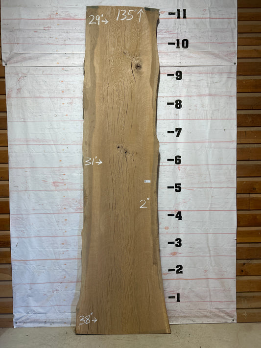 Live Edge White Oak Sku#27174-64