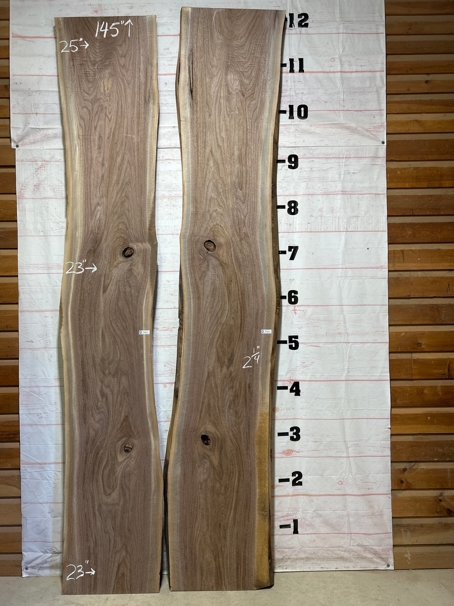 Live Edge Walnut Set Sku#26374S-108
