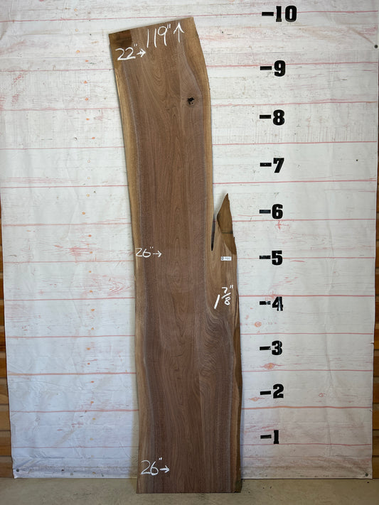 Live Edge Walnut Sku#26120K-40