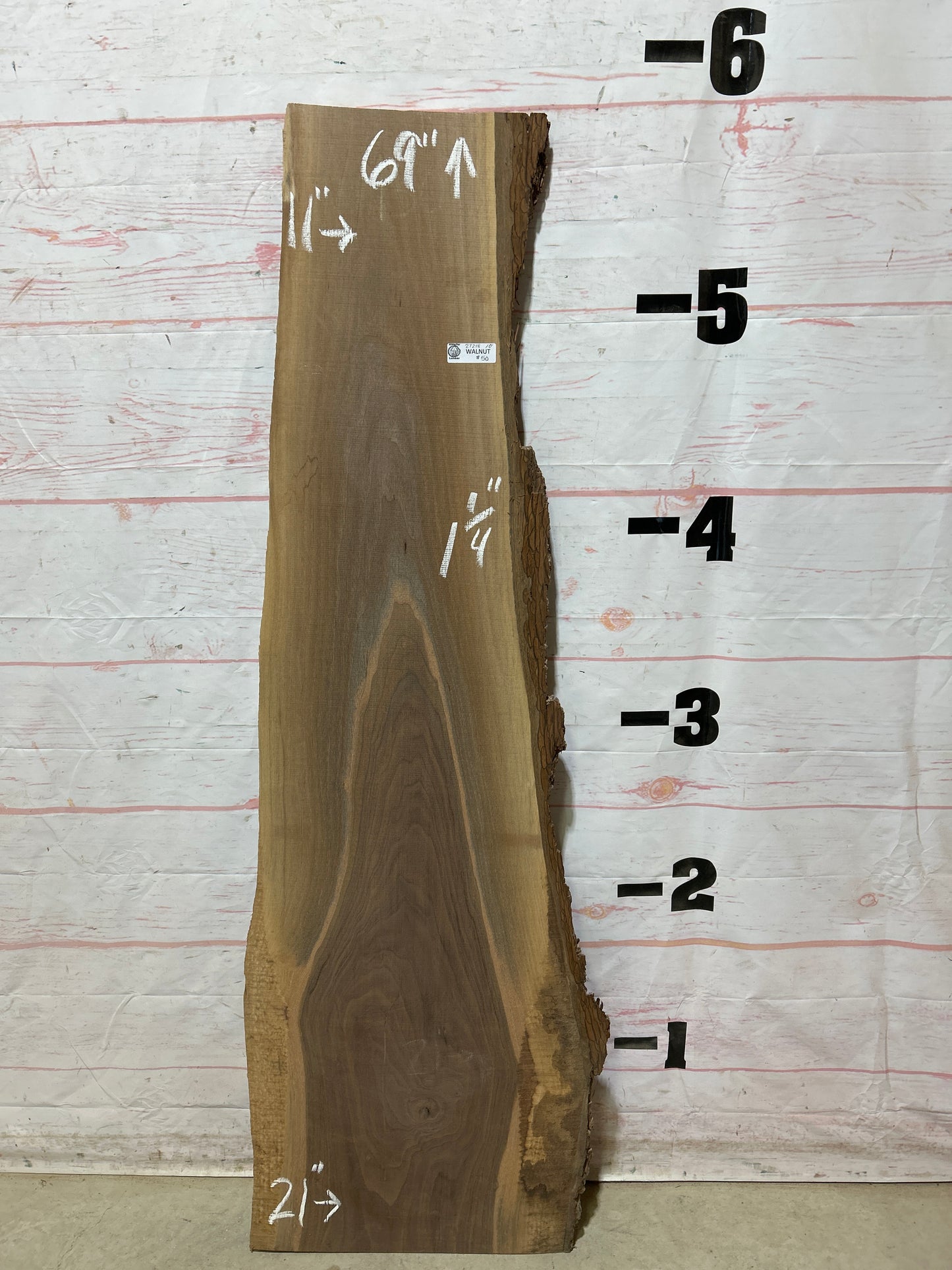 Live Edge Walnut Sku#27218M-10