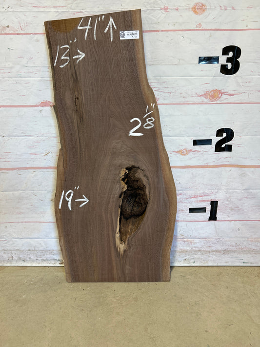 Live Edge Walnut Sku#26016M-9