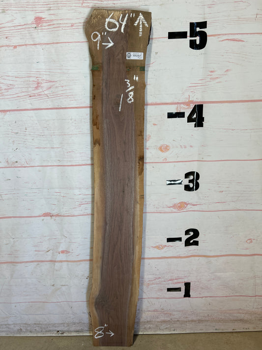 Live Edge Walnut Sku#26453M-6