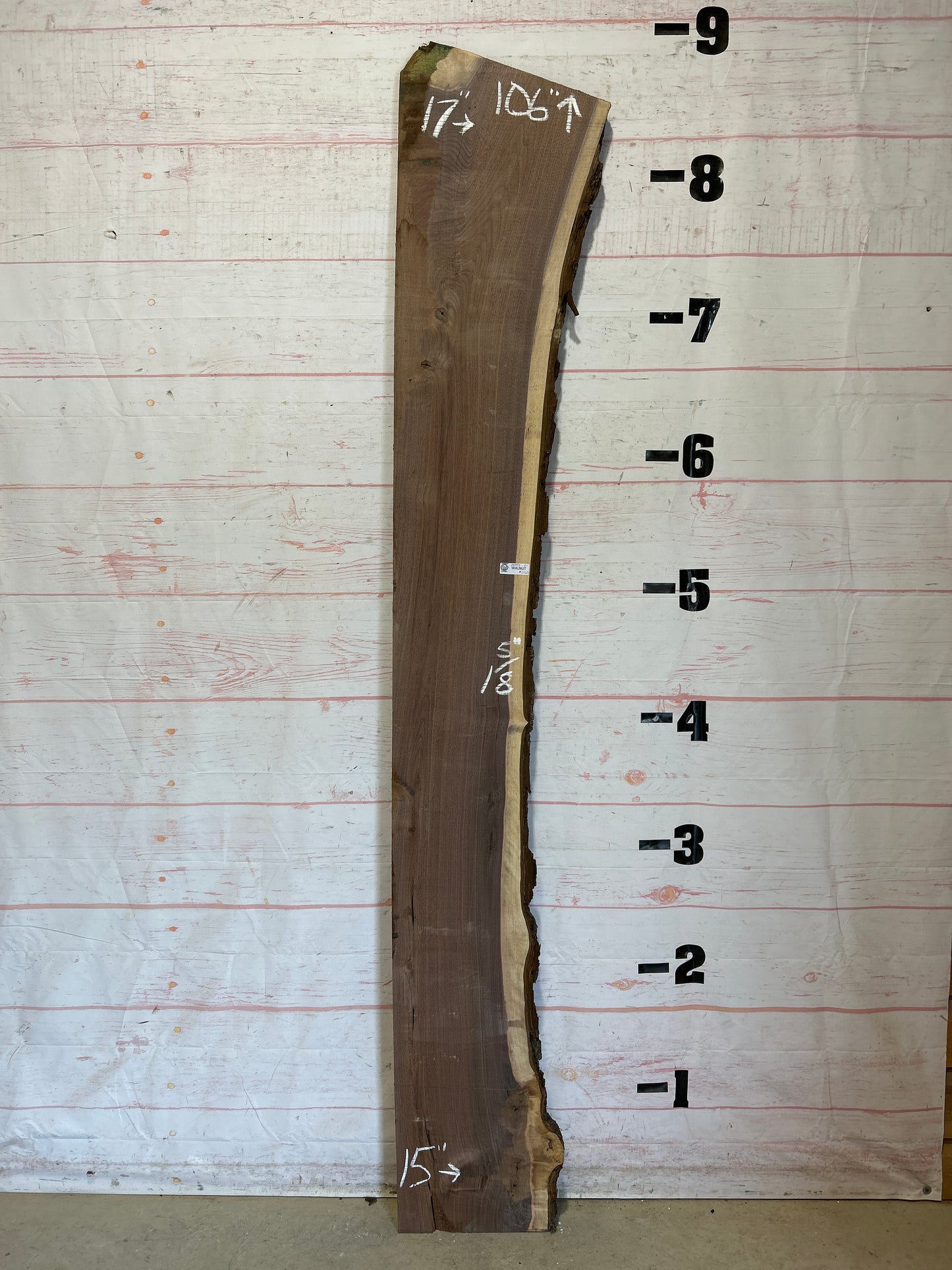 Live Edge Walnut Sku#25992A-21