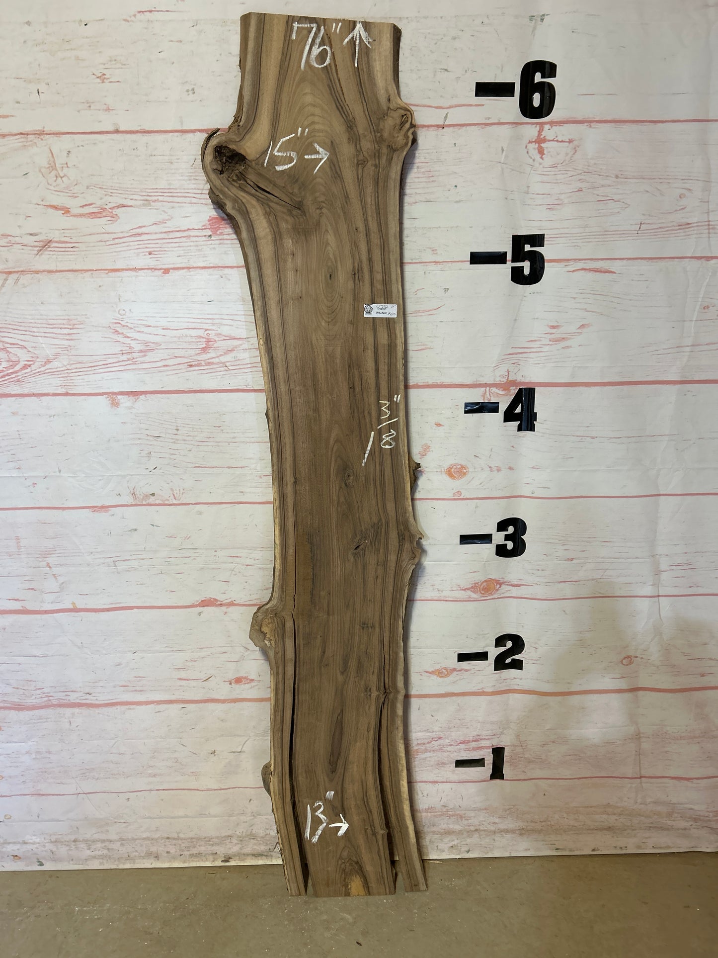 Live Edge English Walnut Sku# 24570N-11