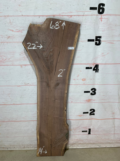 Live Edge Walnut Sku#27086G-17