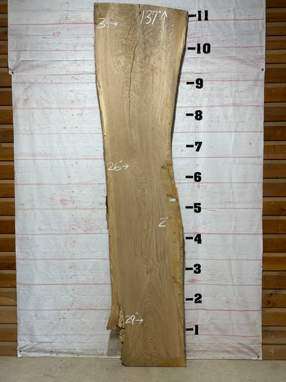 Live Edge White Oak Sku#26294-57