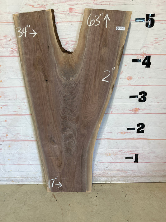 Live Edge Walnut Sku#25845A-23