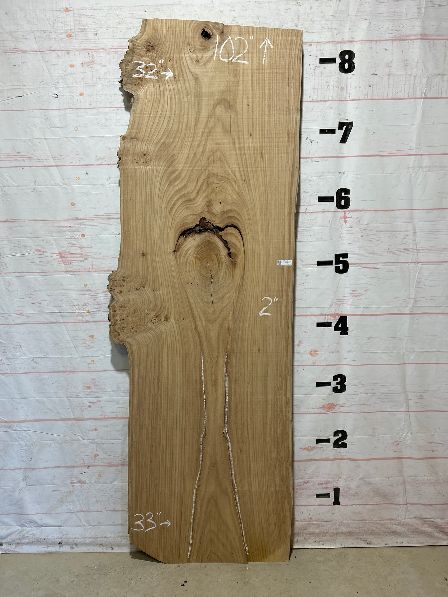 Live Edge Elm Sku#27049-47