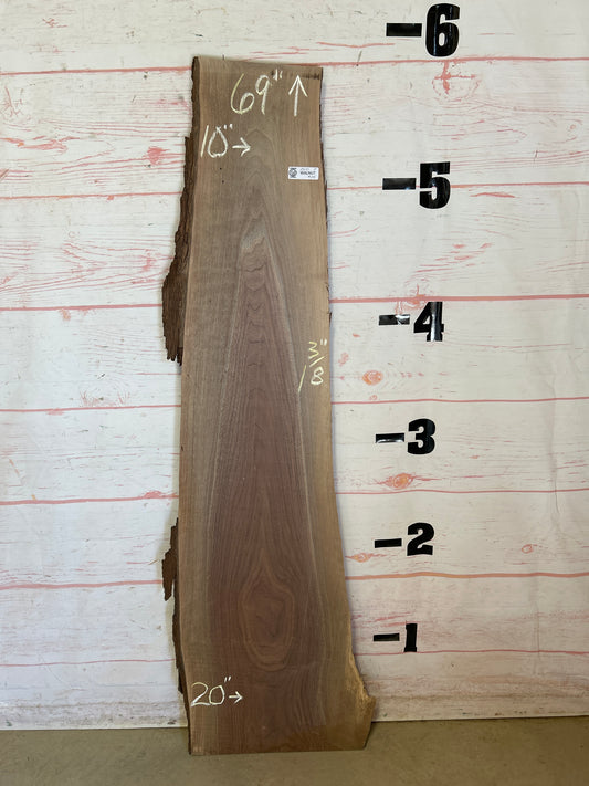 Live Edge Walnut Sku#25121M-11