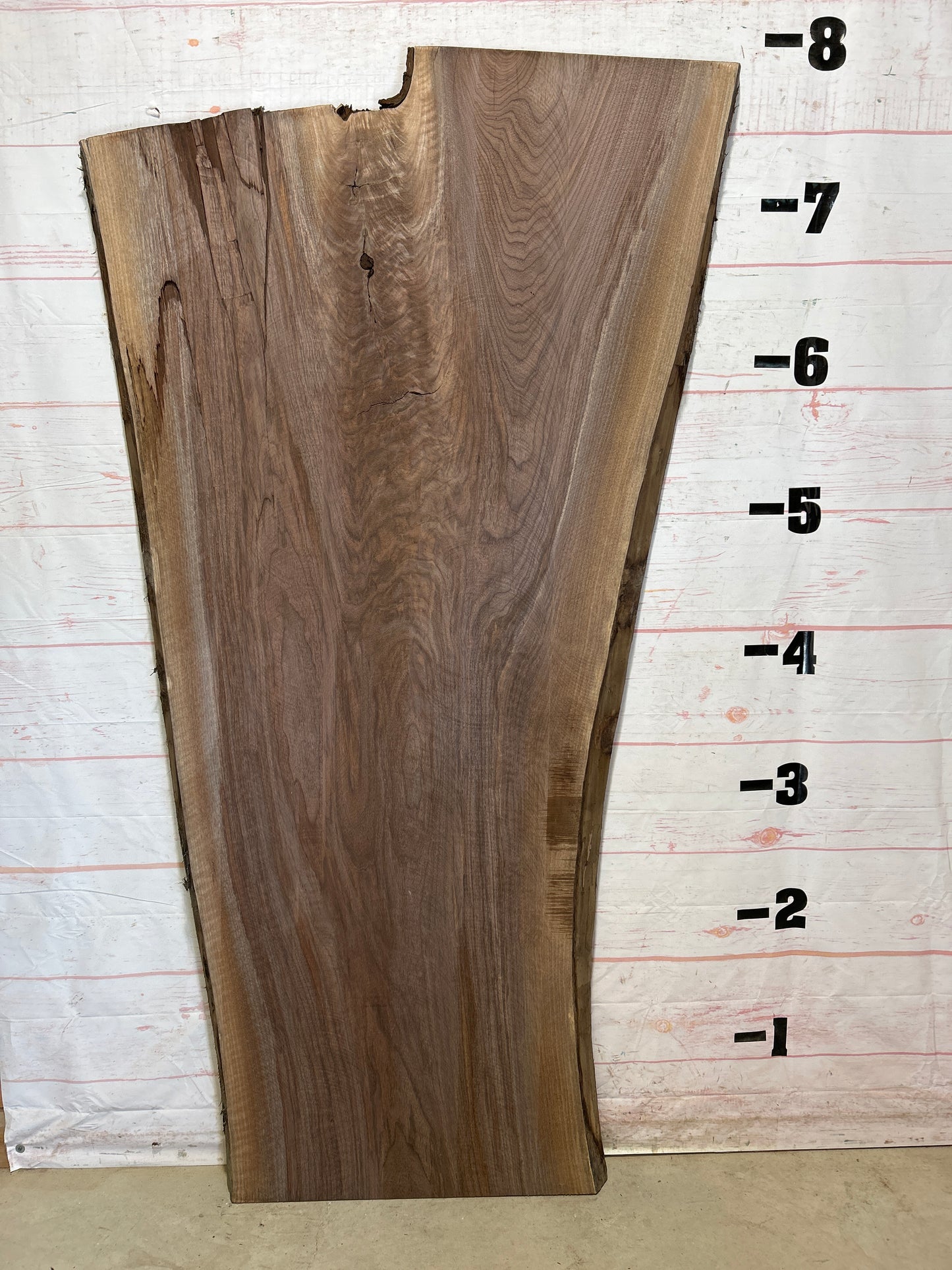 Live Edge Walnut Sku#25828-55