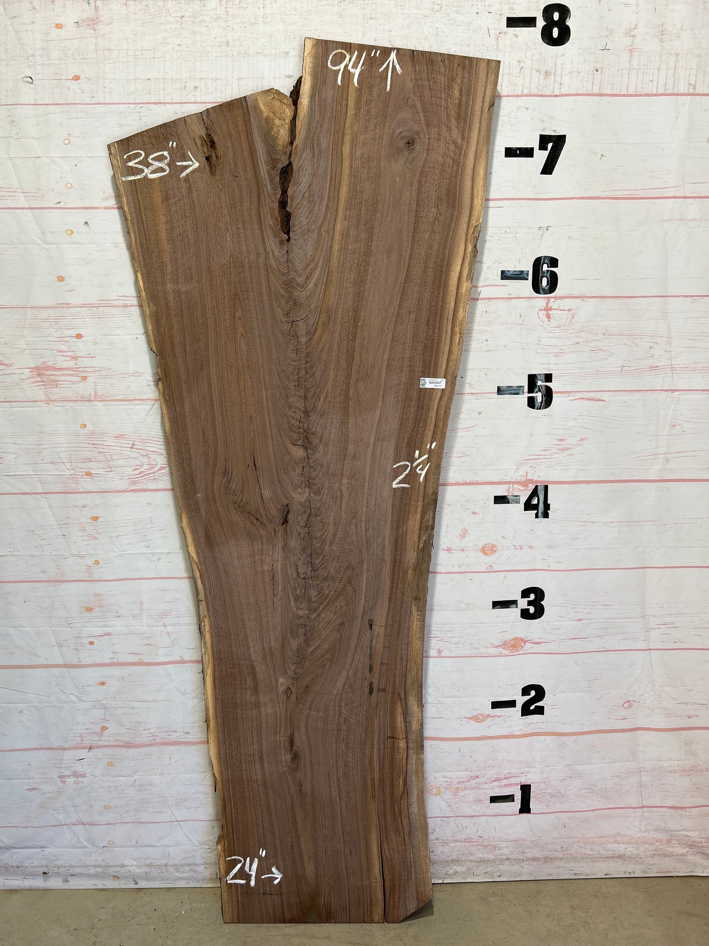 Live Edge Walnut Sku#25857-46