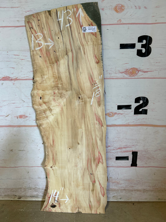 Live Edge Box Elder Sku#25222M-6