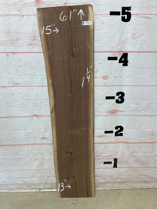 Live Edge Walnut Sku#25432M-7