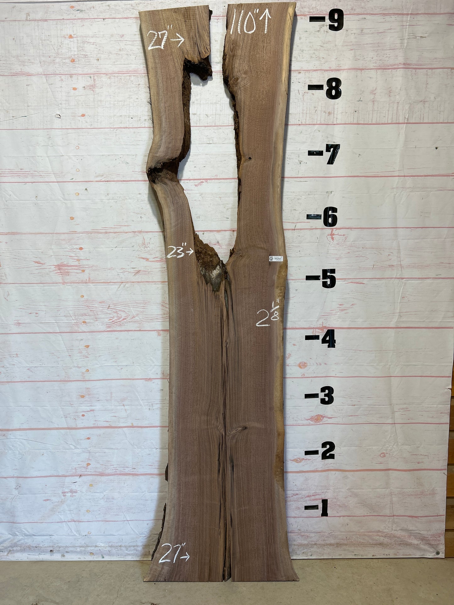 Live Edge Walnut Sku#26062-38