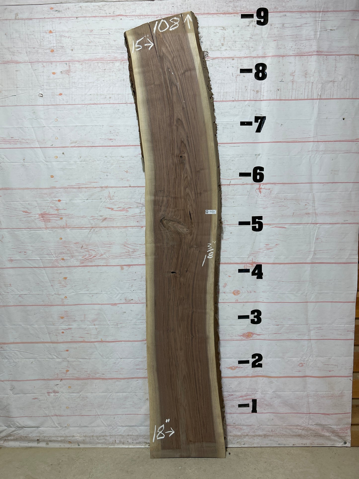 Live Edge Walnut Sku#25790M-19