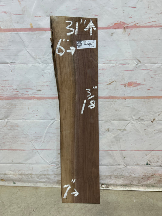 Live Edge Walnut Sku#26622M-2
