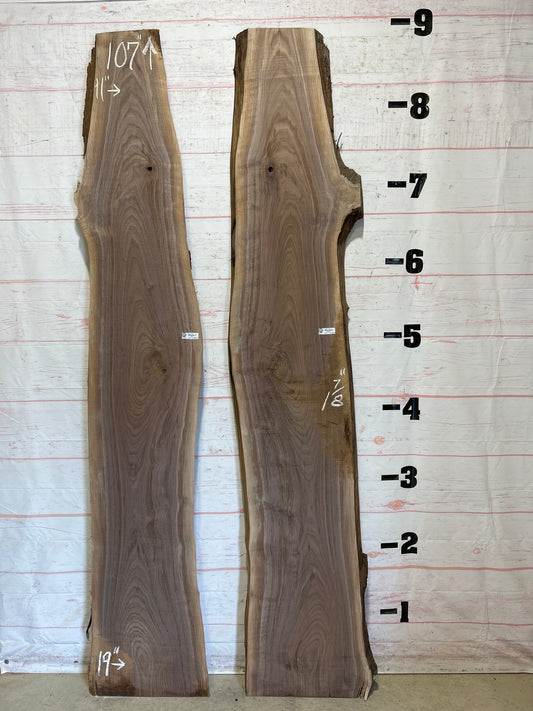 Live Edge Walnut Set Sku#26176K-44