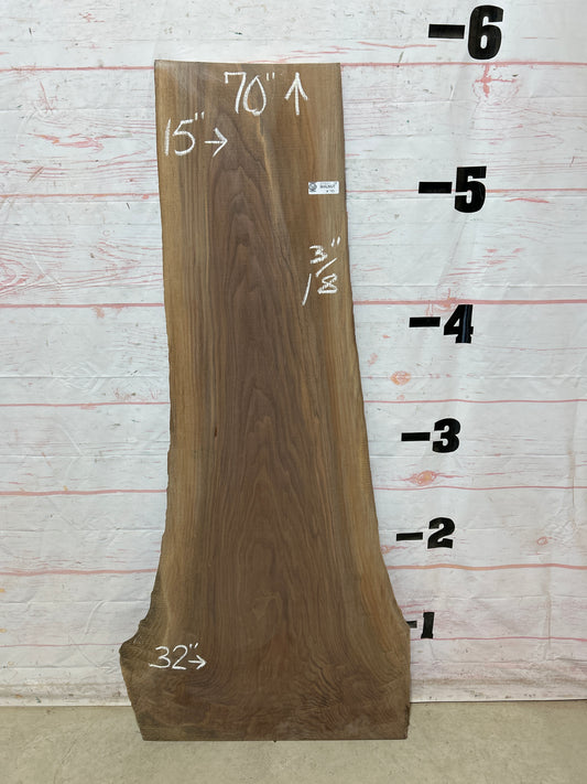 Live Edge Walnut Sku#27221M-18