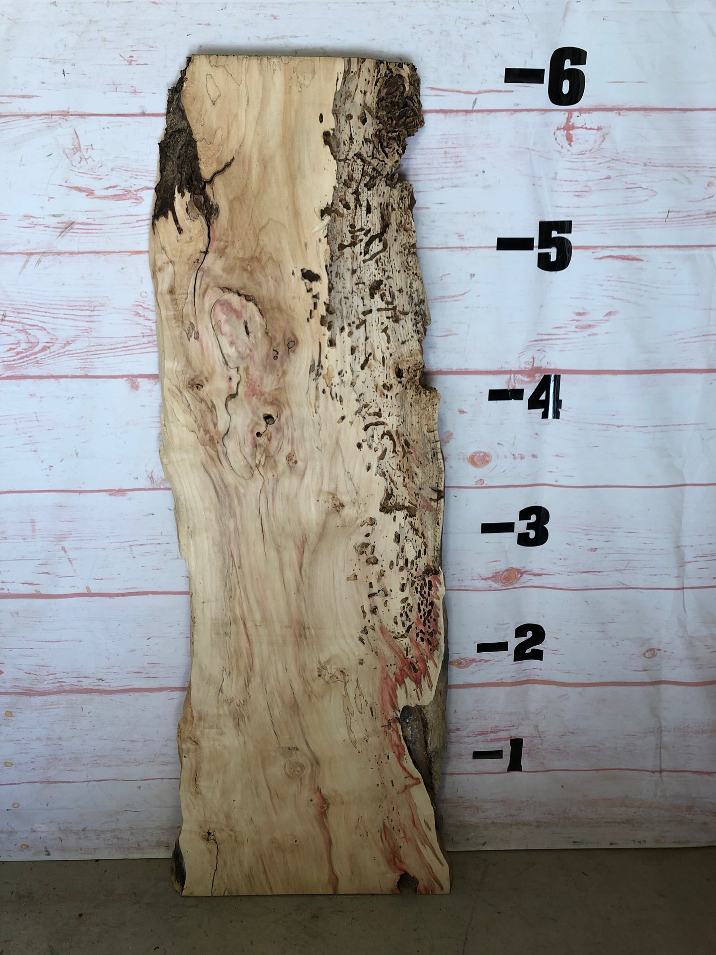 Live Edge Box Elder Sku# 22292L-23